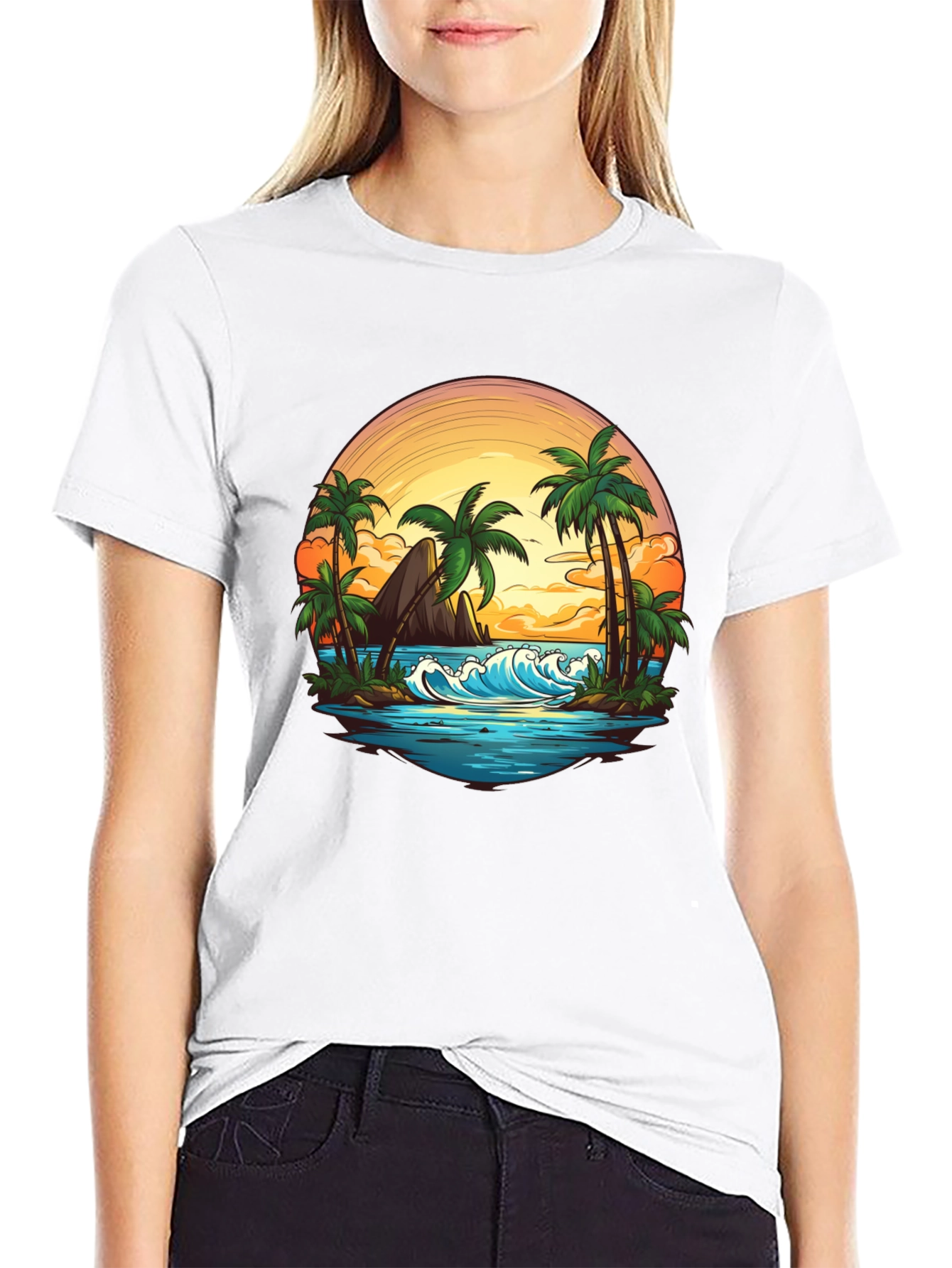 Tropical Beach T-Shirt