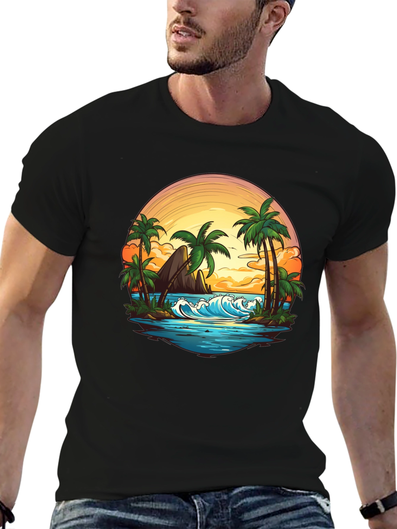 Tropical Beach T-Shirt