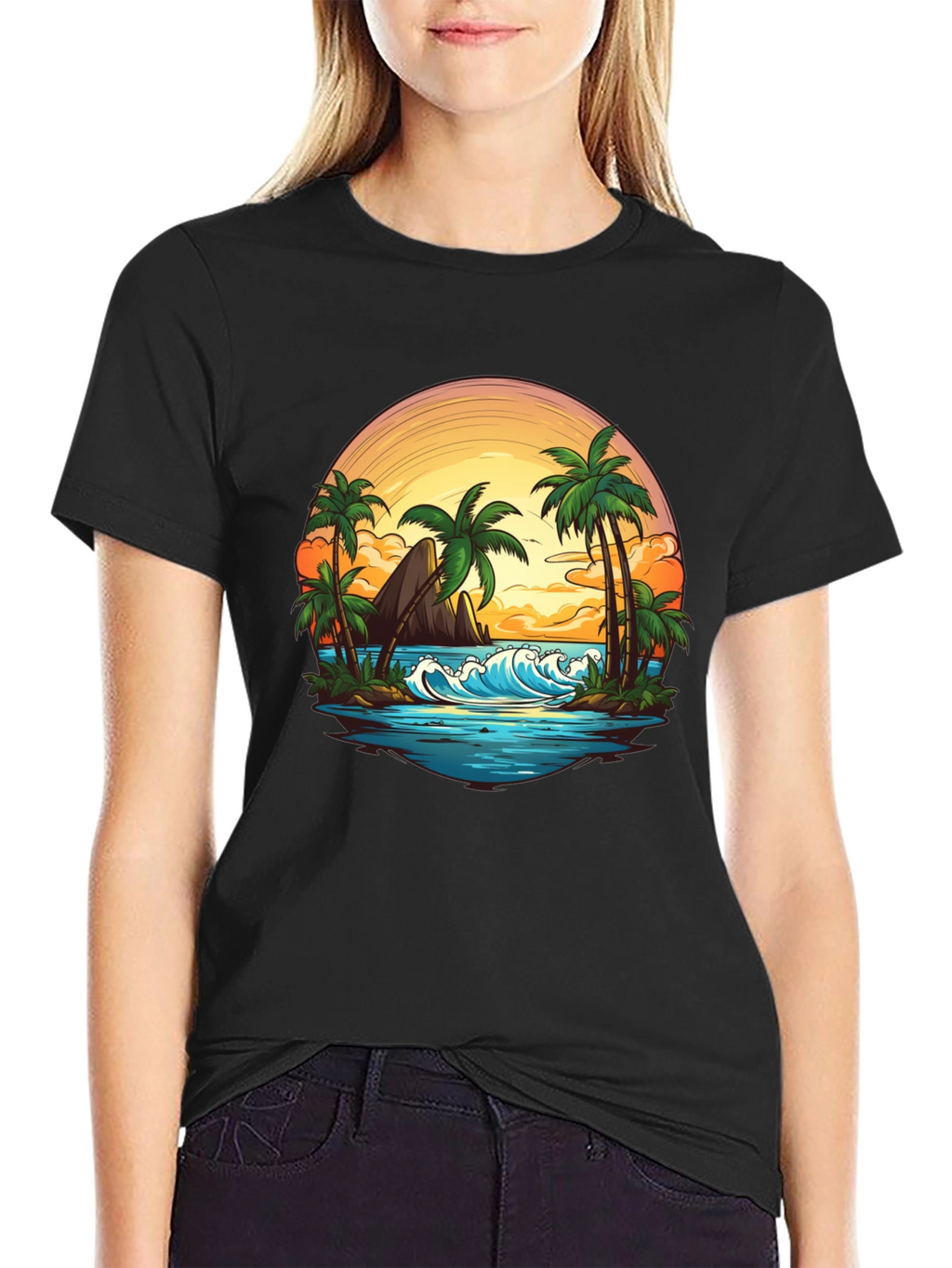 Tropical Beach T-Shirt