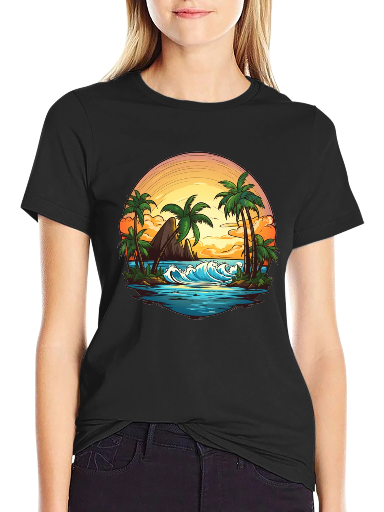 Tropical Beach T-Shirt