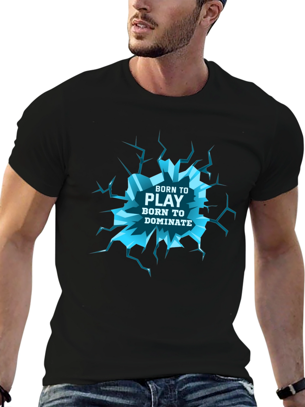 Born to Play T-Shirt - Dominate Gaming Style