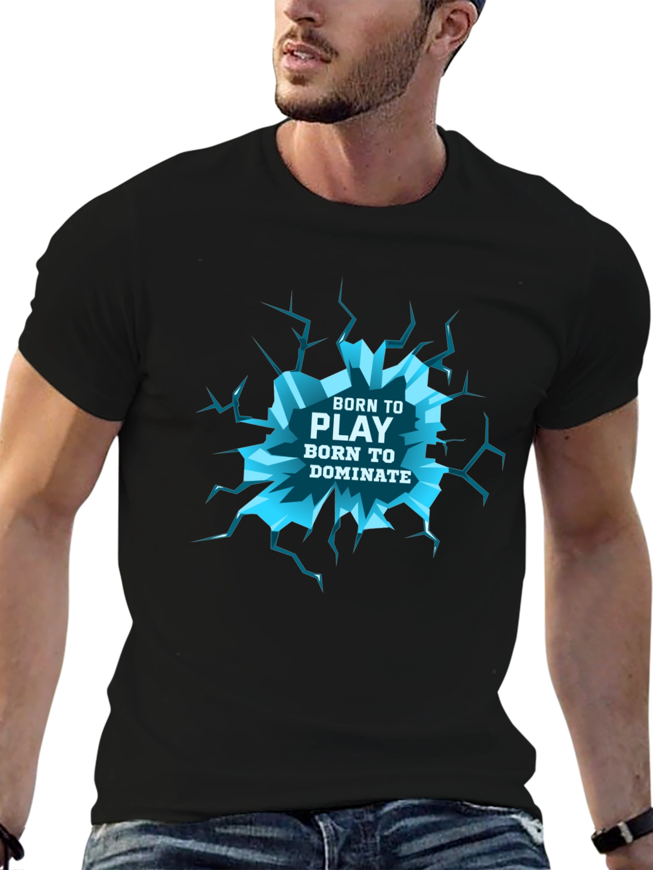 Born to Play T-Shirt - Dominate Gaming Style
