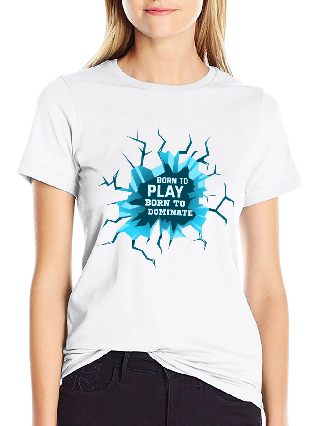 Born to Play T-Shirt - Dominate Gaming Style