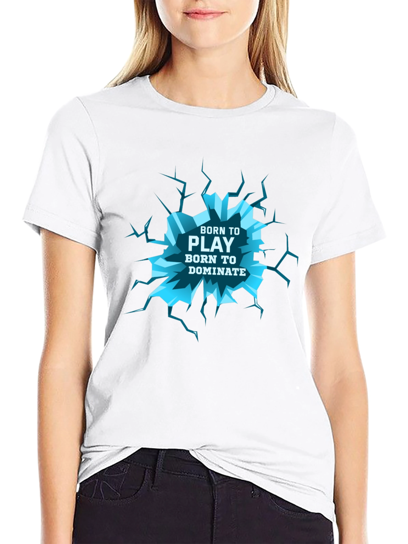 Born to Play T-Shirt - Dominate Gaming Style