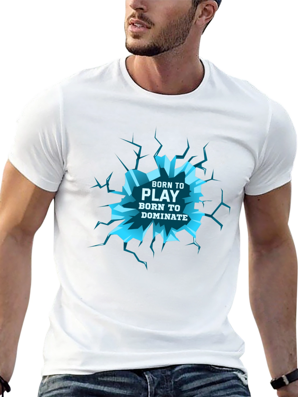 Born to Play T-Shirt - Dominate Gaming Style