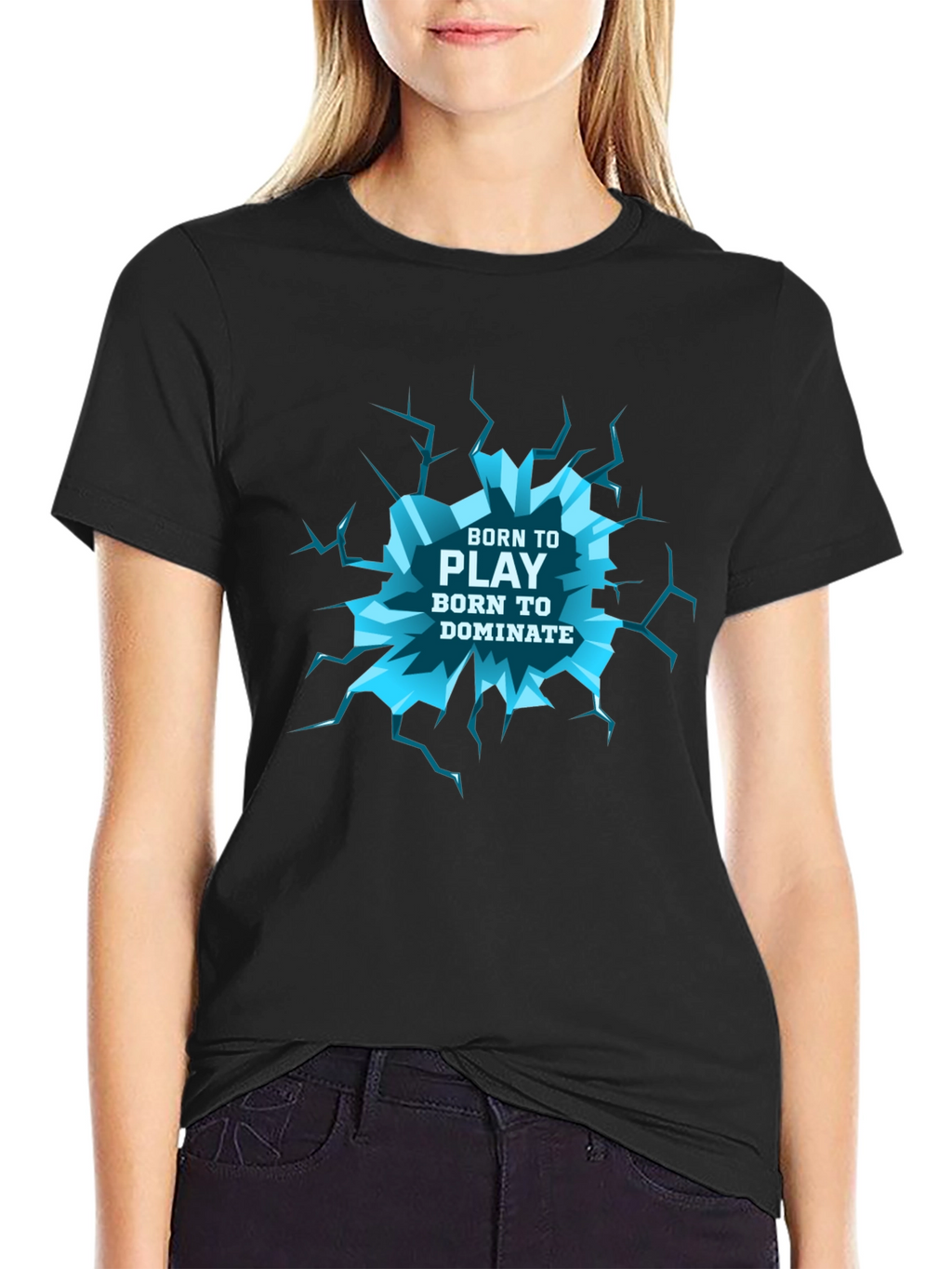 Born to Play T-Shirt - Dominate Gaming Style