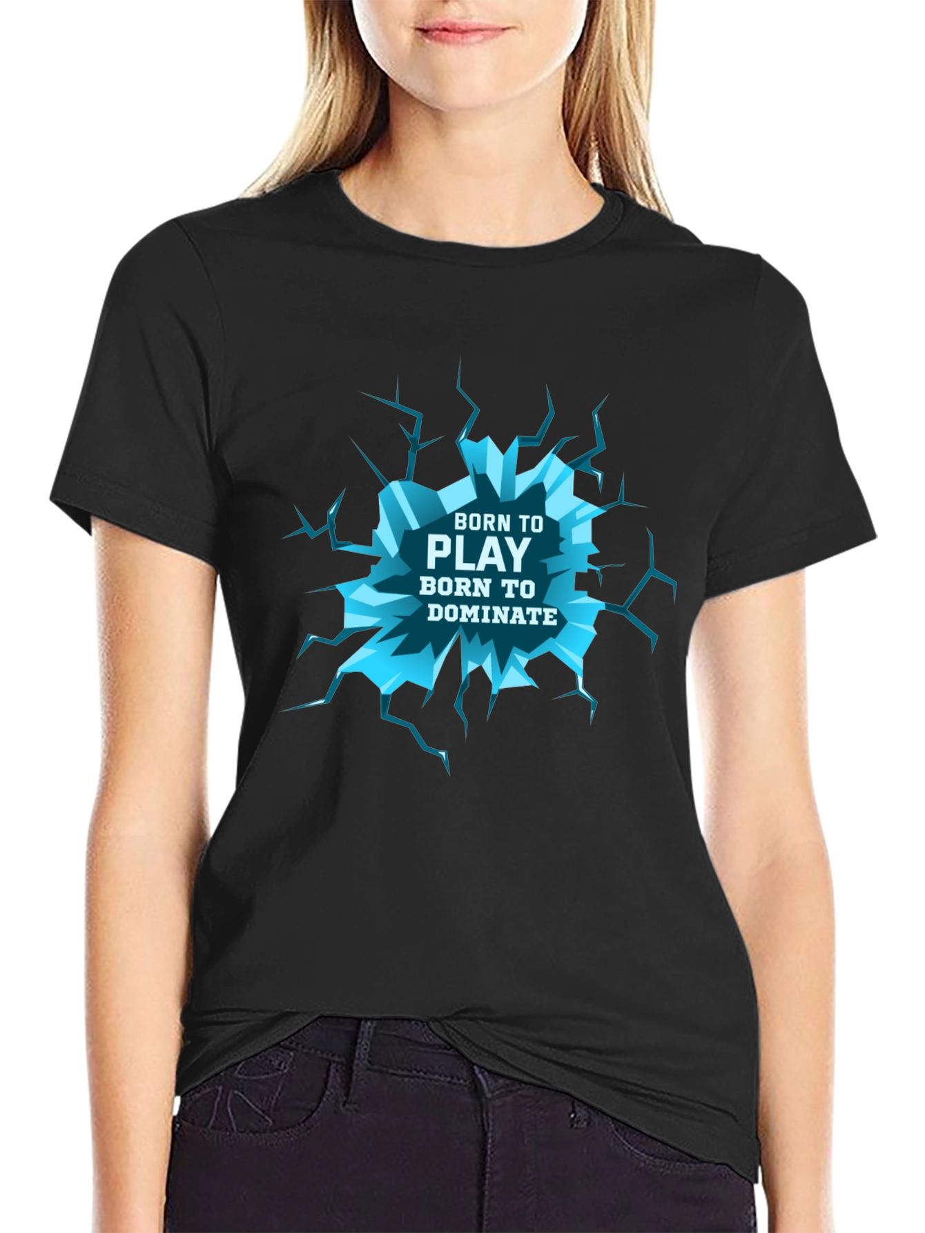 Born to Play T-Shirt - Dominate Gaming Style