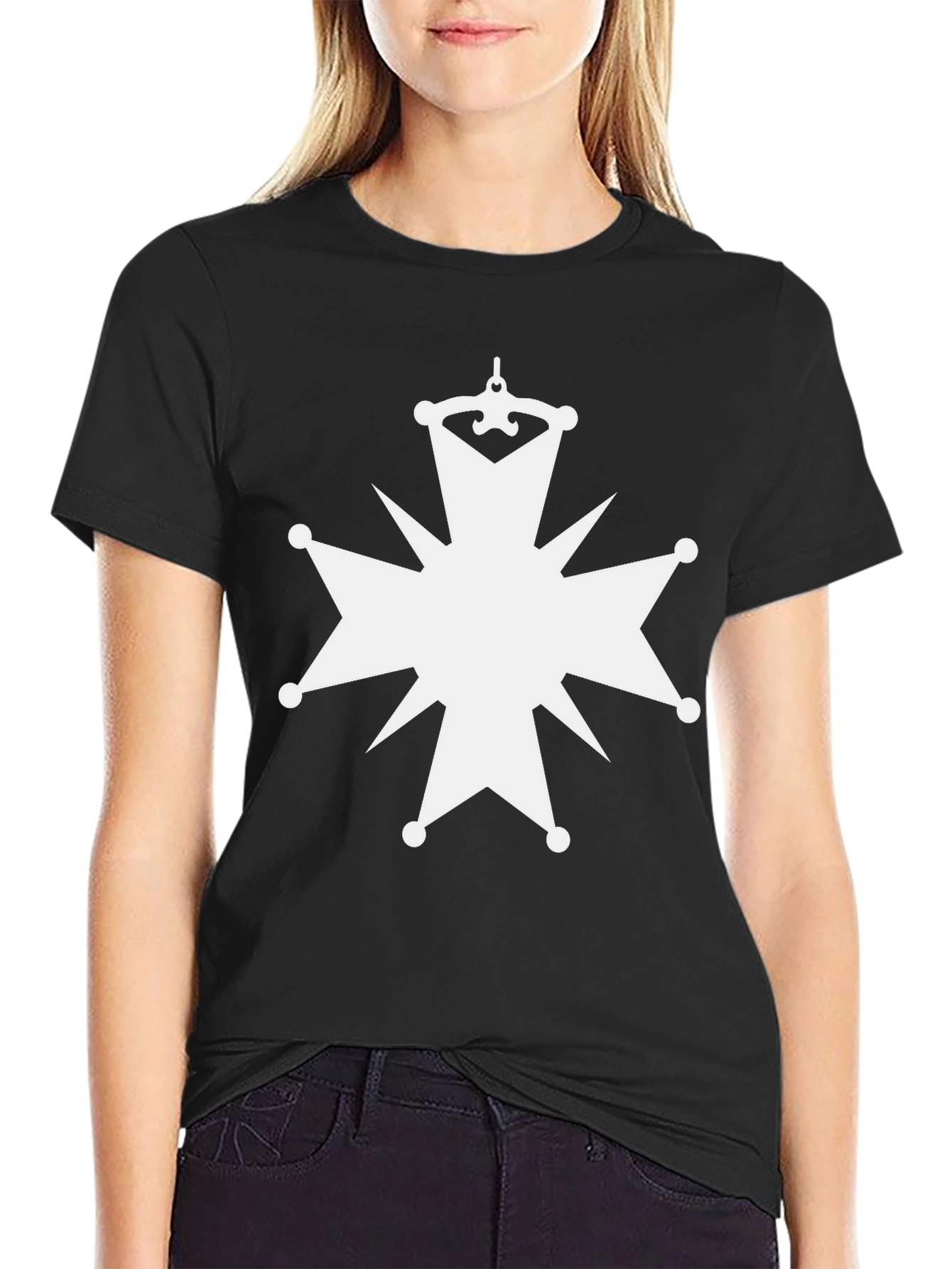 Emblem Tee - Stylish Black Shirt
