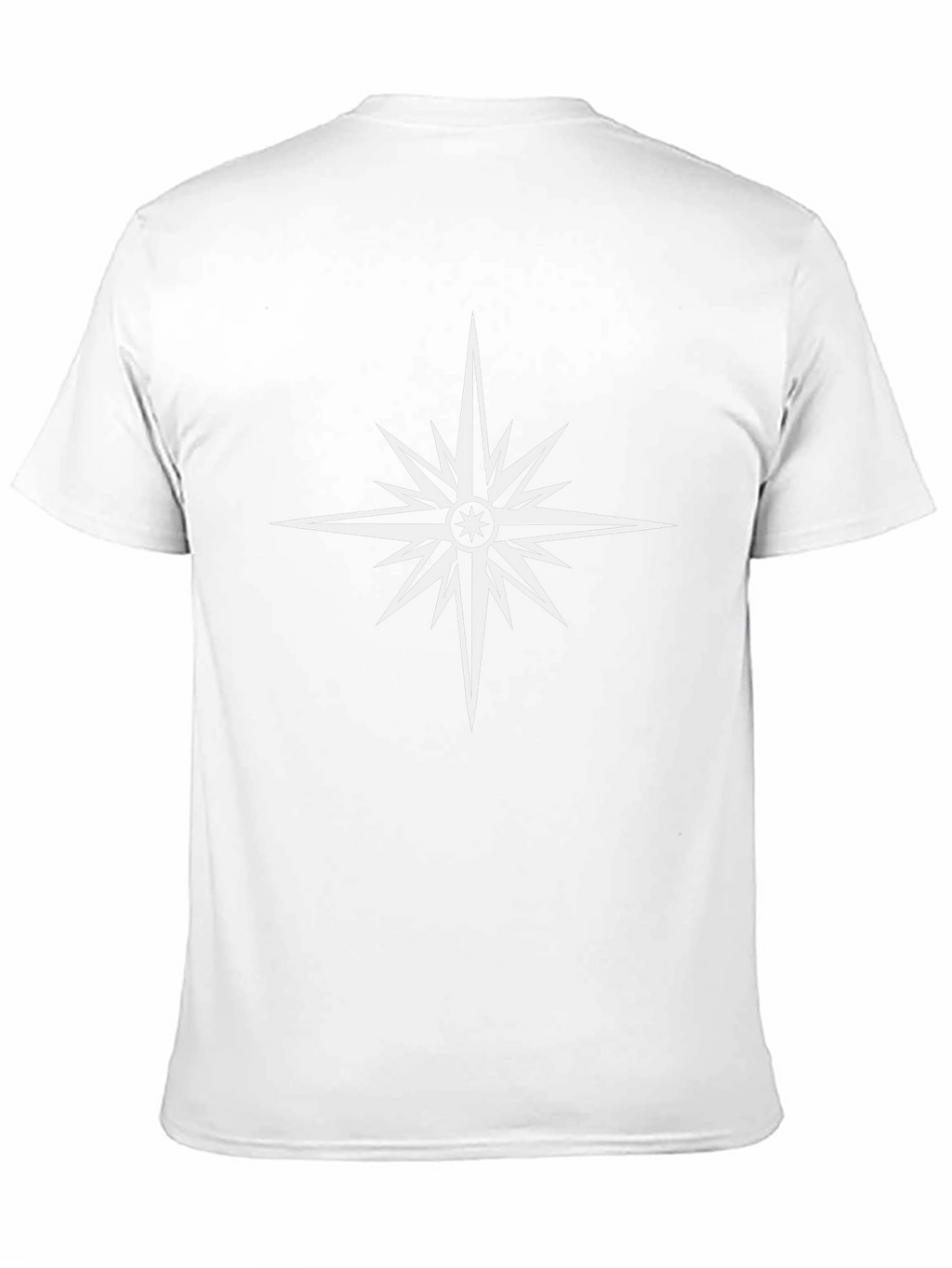Compass Star Graphic Black T-Shirt