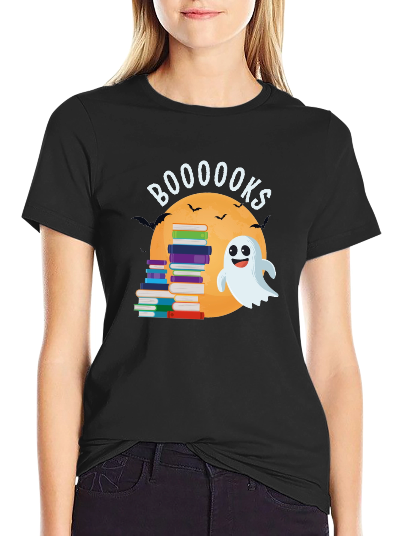 BooOoooooks T-Shirt - Halloween Reader Tee