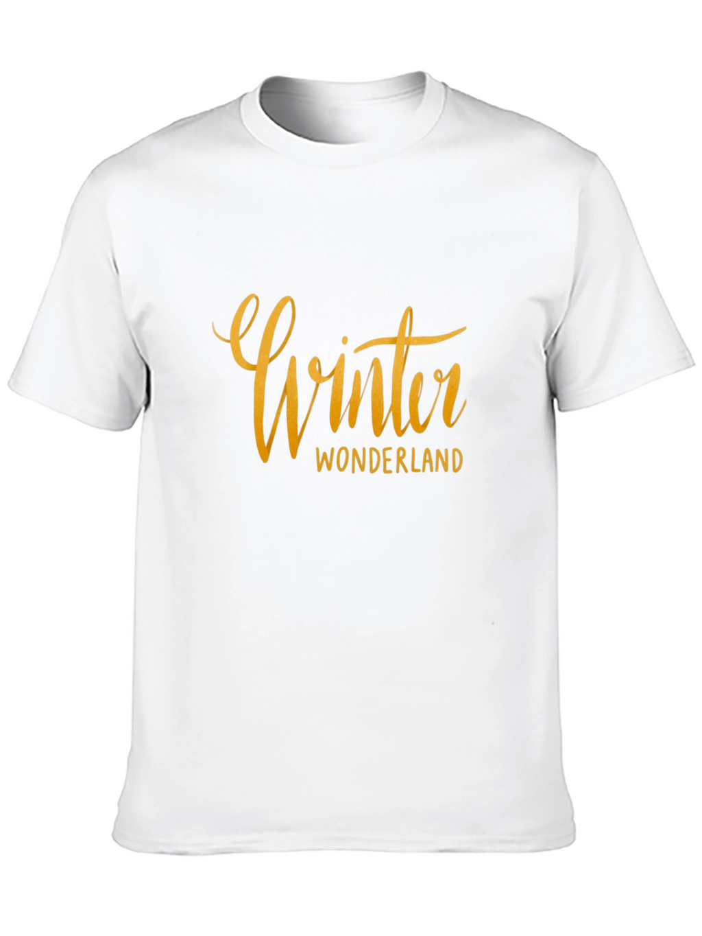 Winter Wonderland Black Graphic Tee