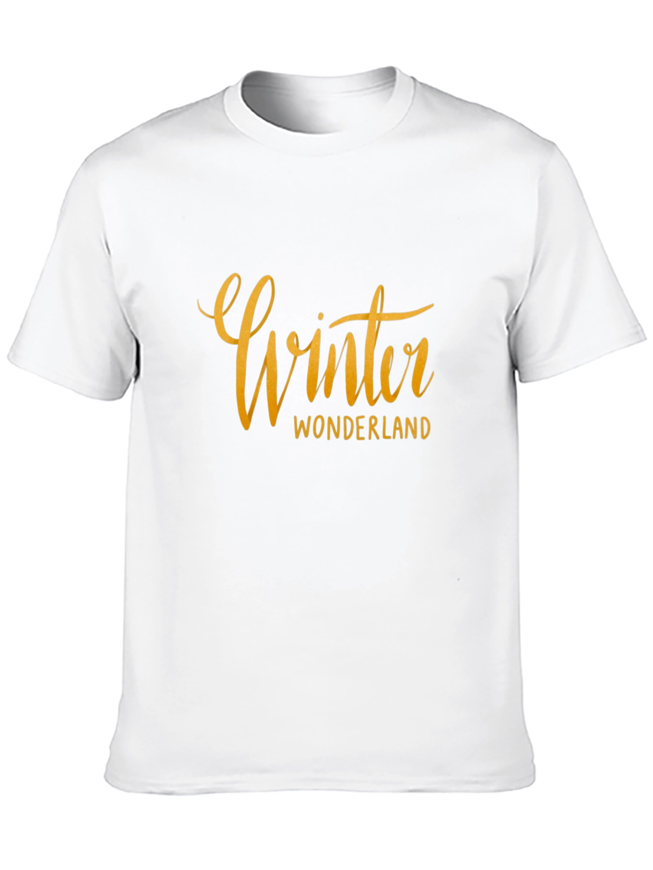 Winter Wonderland Black Graphic Tee