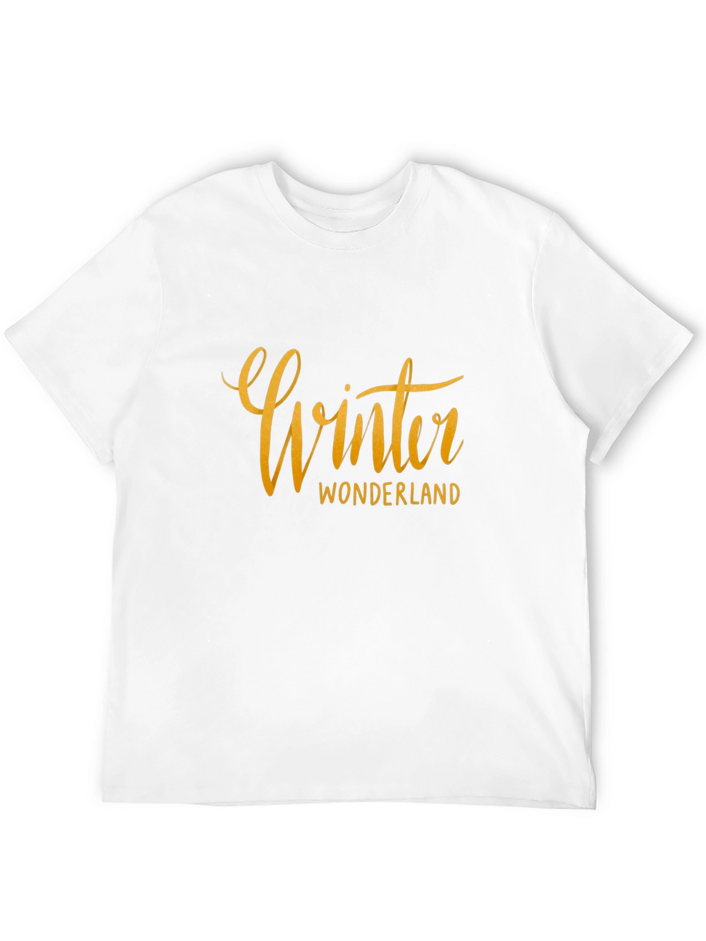 Winter Wonderland Black Graphic Tee