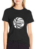 Basketball Coach T-Shirt - Black Graphic Tee
