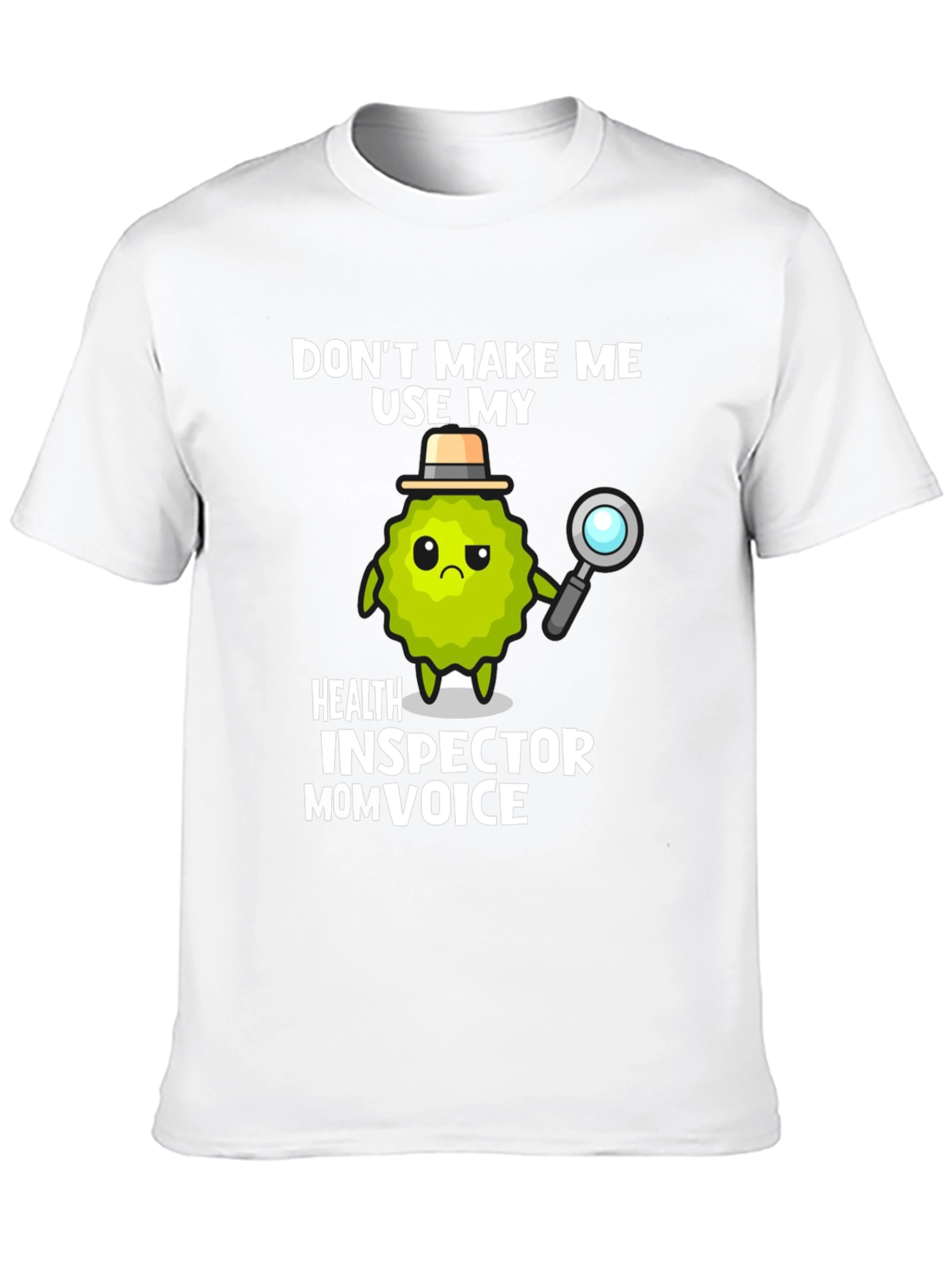 Health Inspector Mom Voice Graphic T-Shirt
