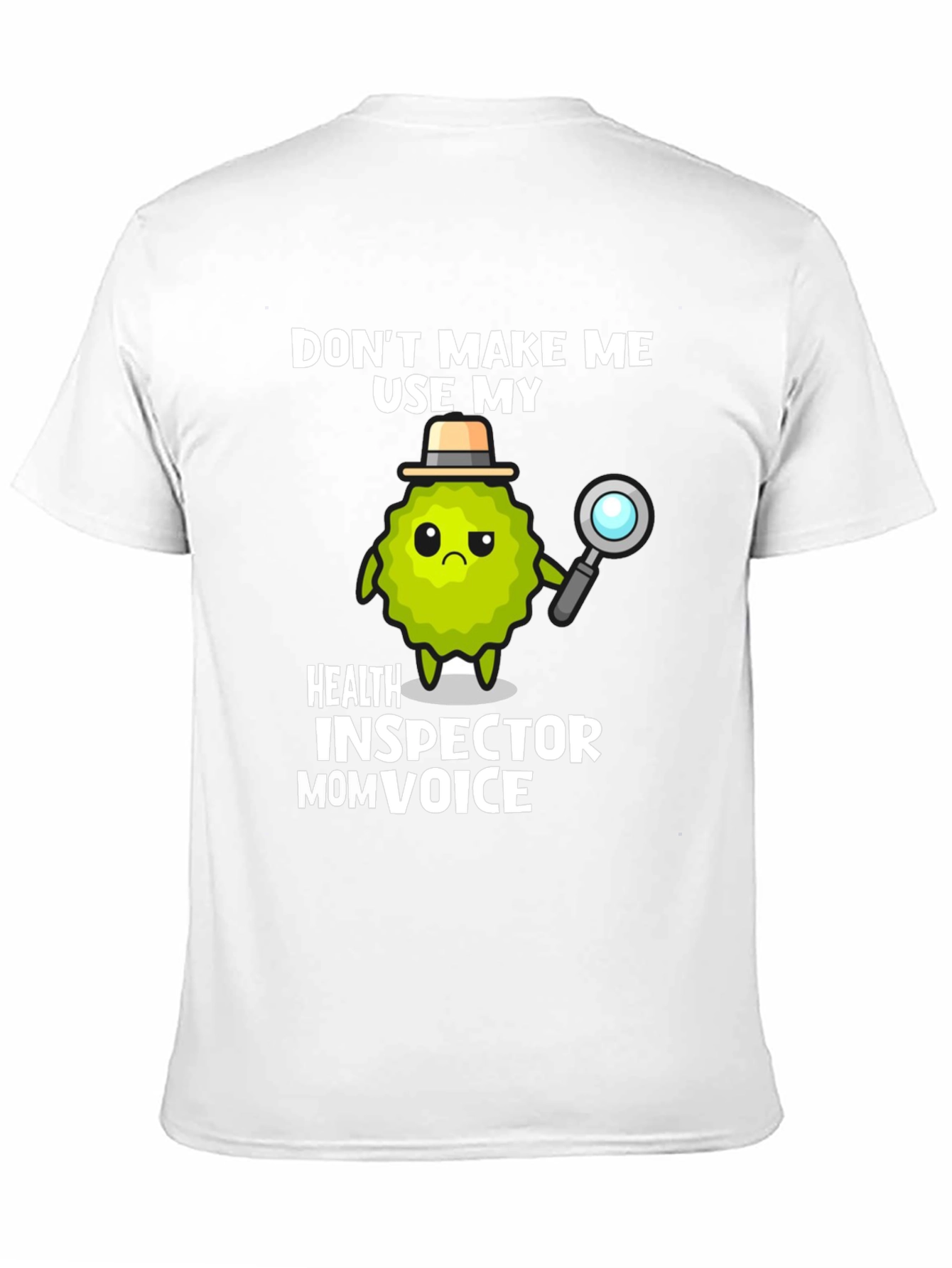 Health Inspector Mom Voice Graphic T-Shirt