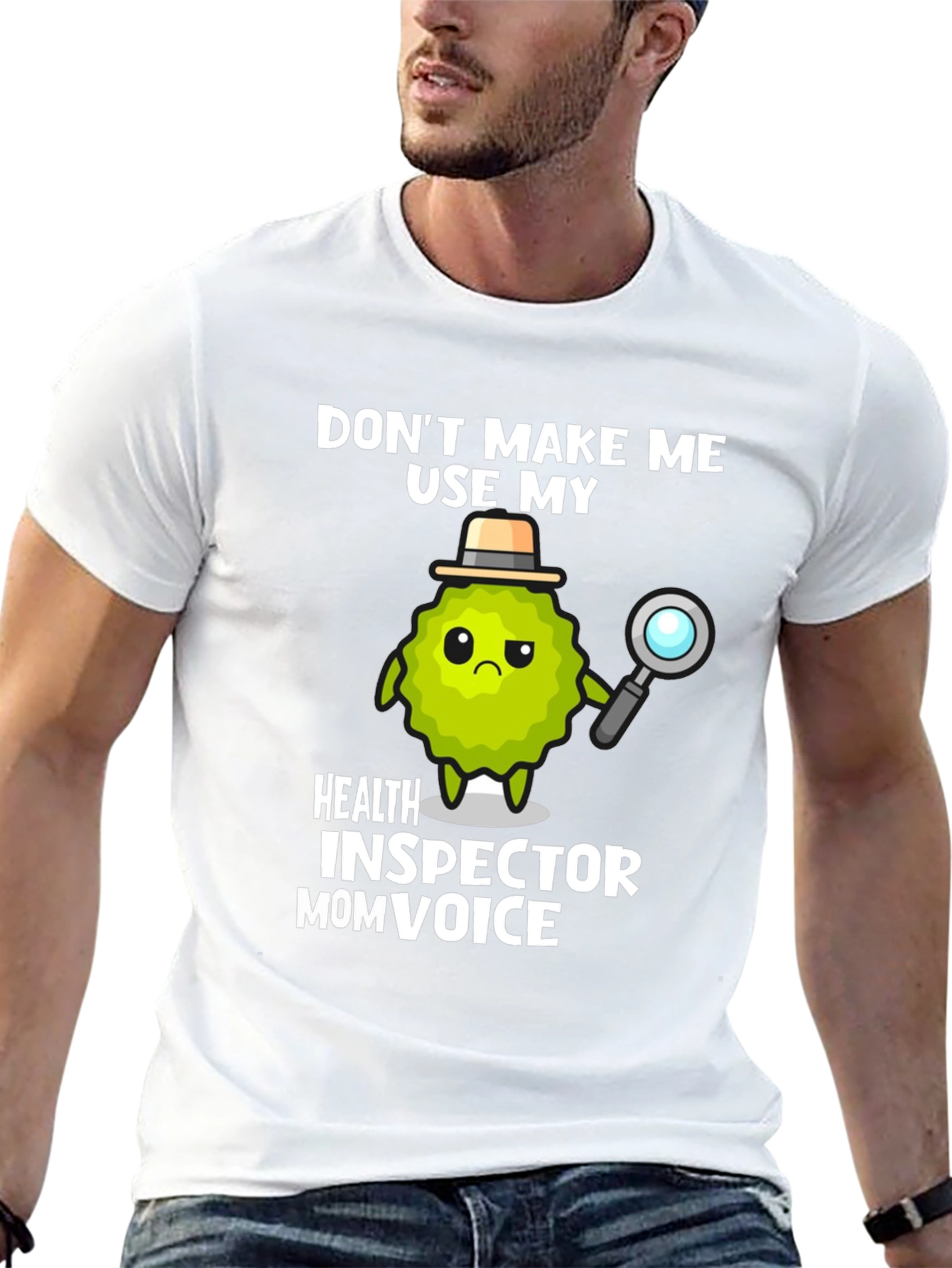 Health Inspector Mom Voice Graphic T-Shirt