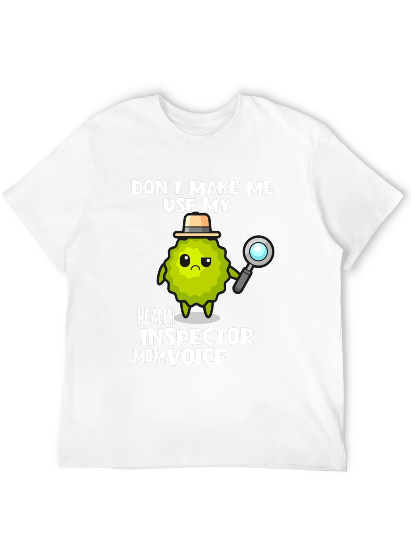 Health Inspector Mom Voice Graphic T-Shirt