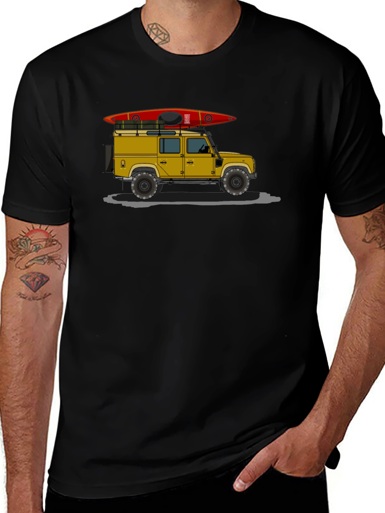 Off-Road Adventure T-Shirt - Kayak Ready