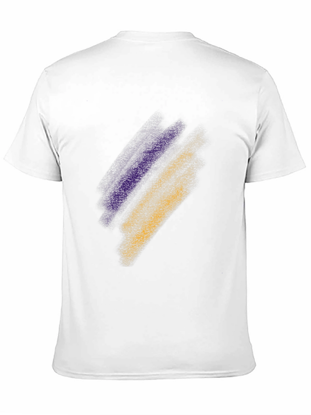 Abstract Stripe Tee - Black