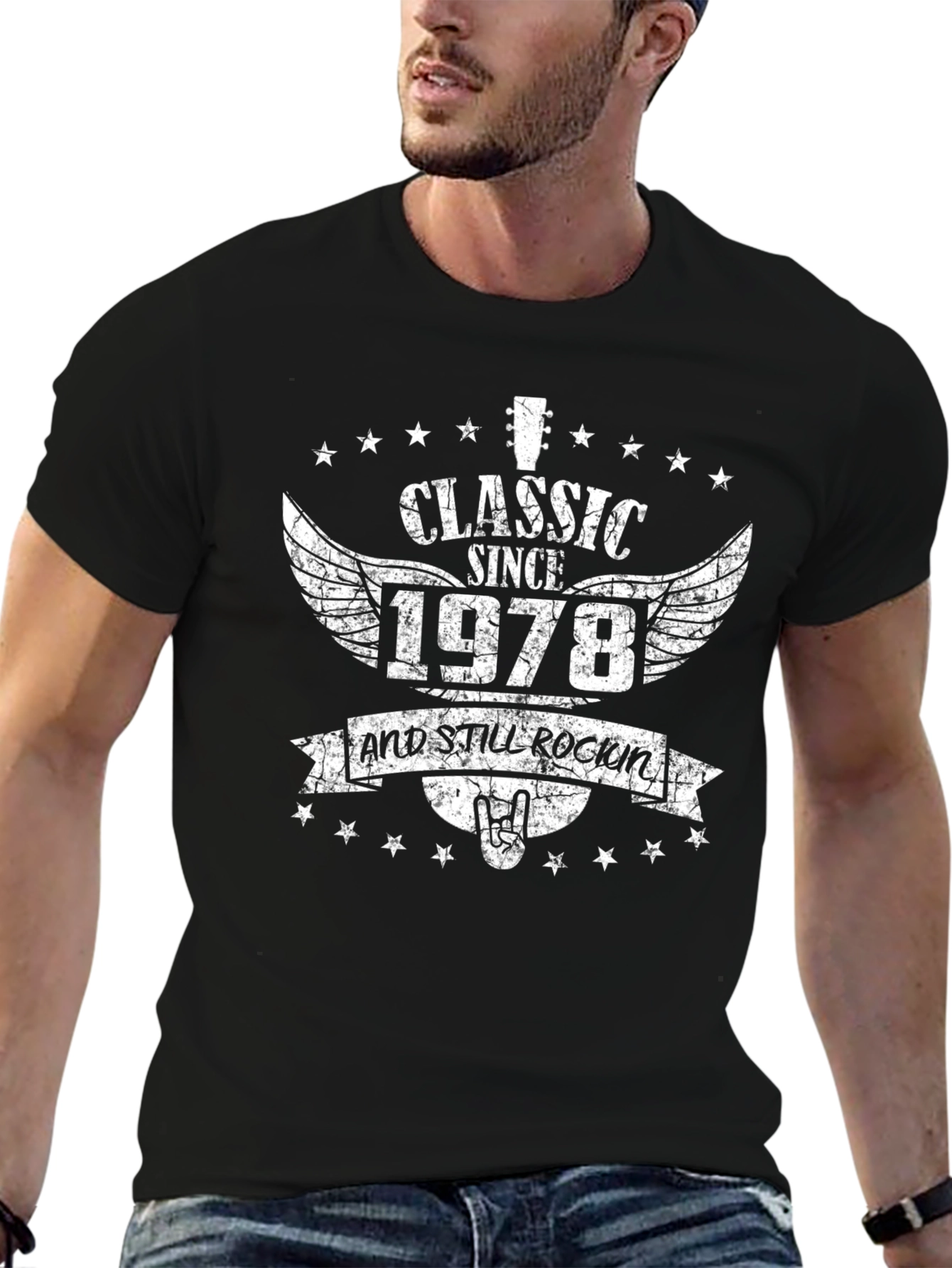 Classic Since 1978 Black T-Shirt