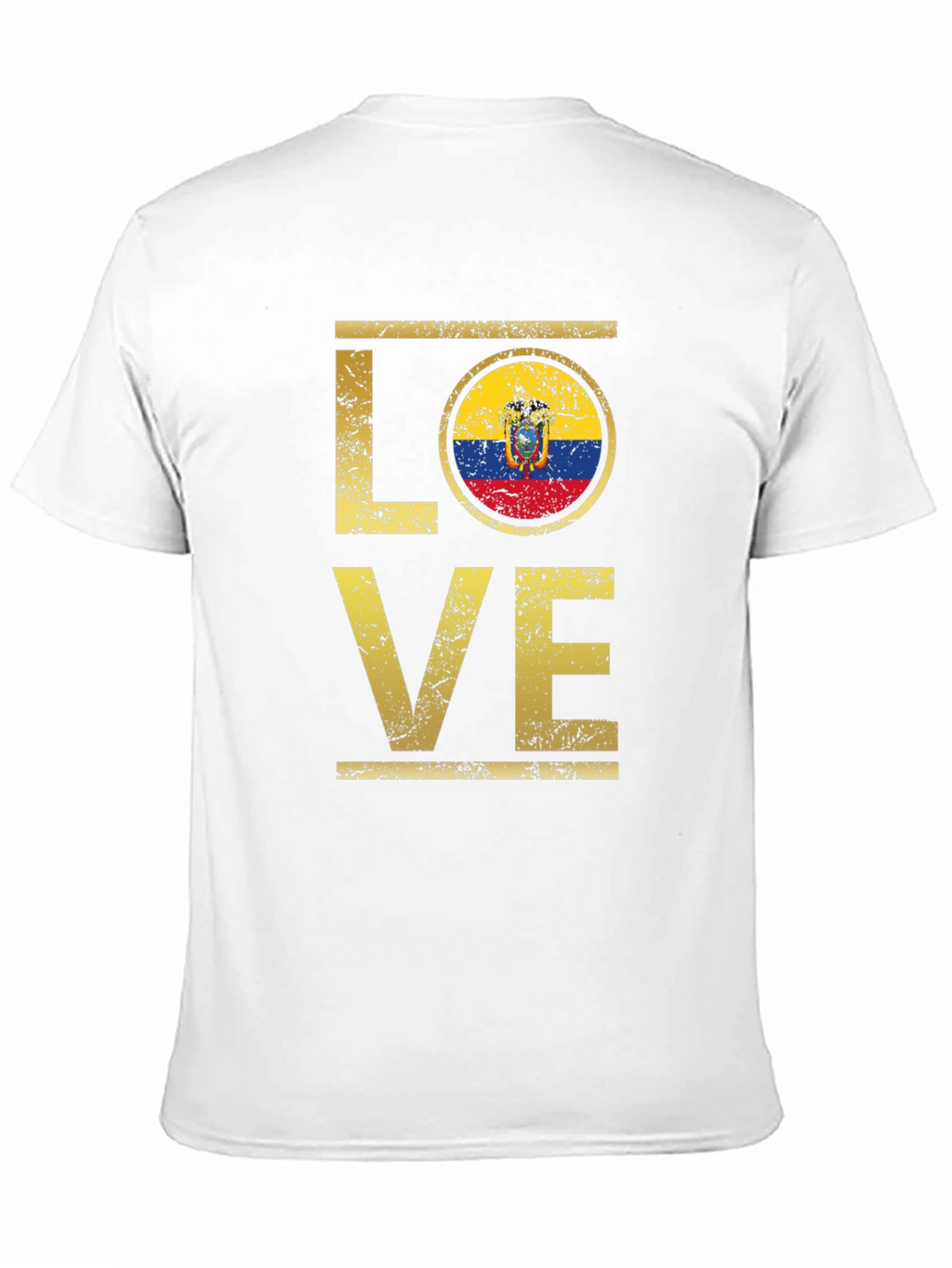 Ecuador Flag Love T-Shirt
