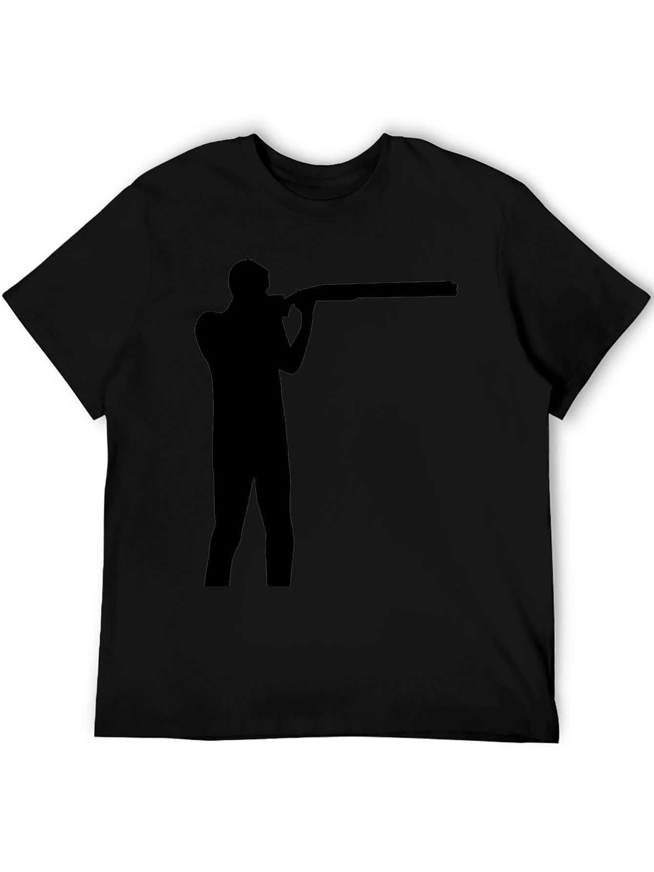 Shooting Silhouette Black T-Shirt