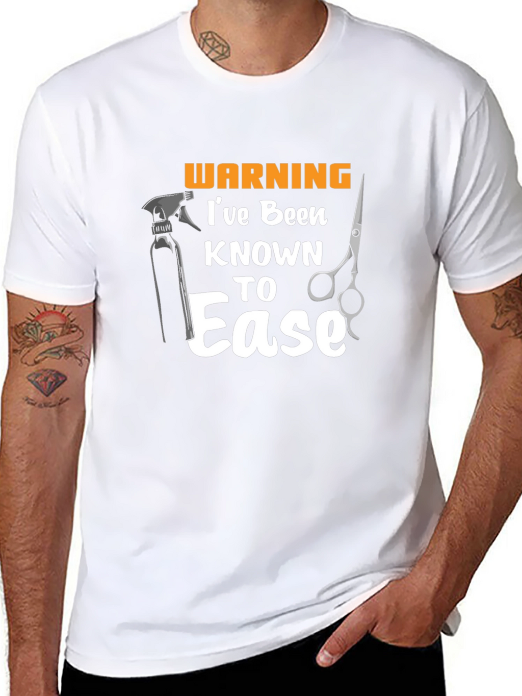 Barber Warning Graphic T-Shirt