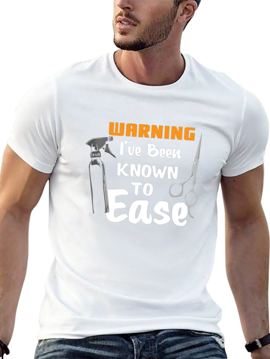 Barber Warning Graphic T-Shirt