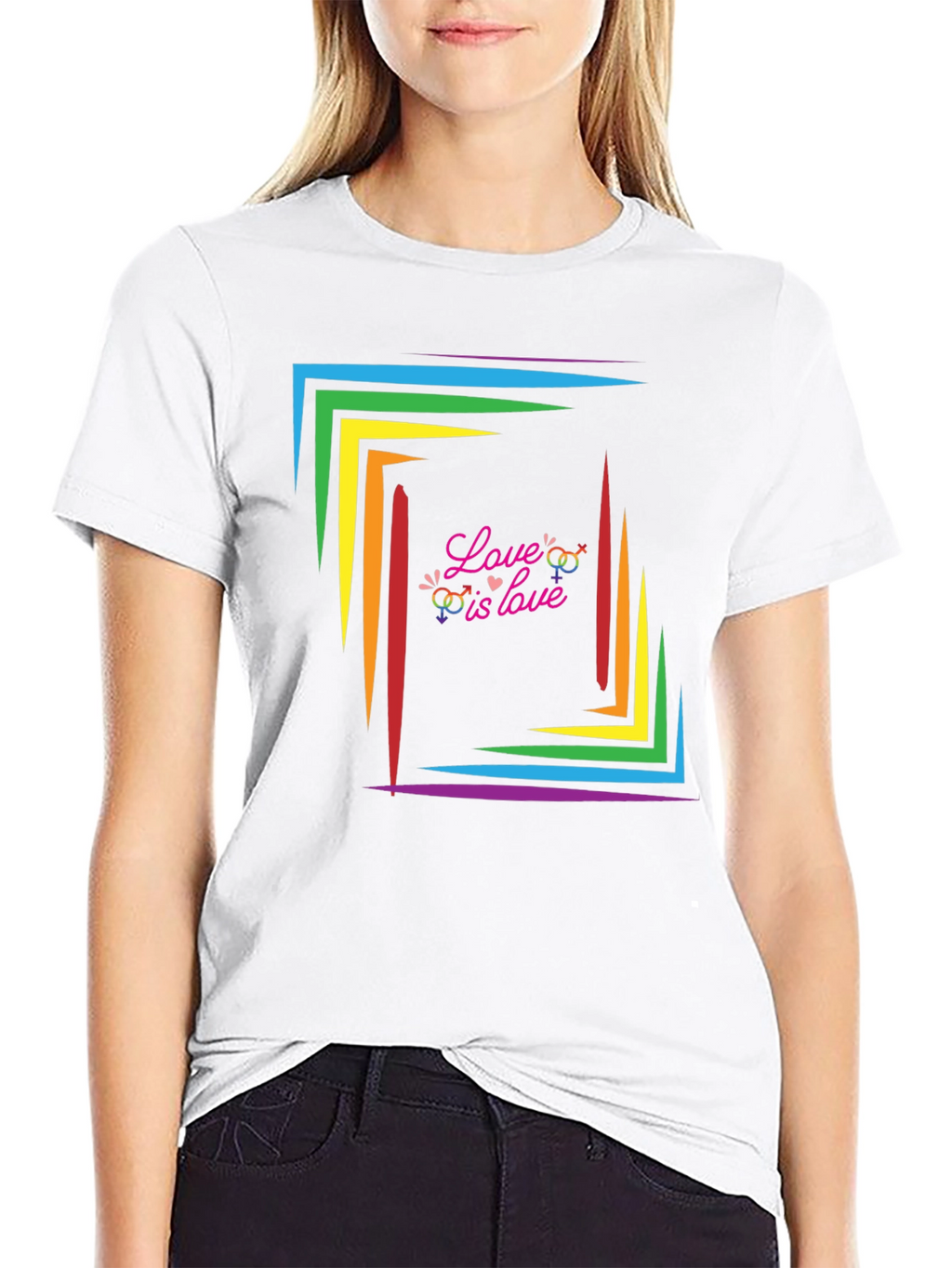 Love is Love LGBTQ+ Pride T-Shirt