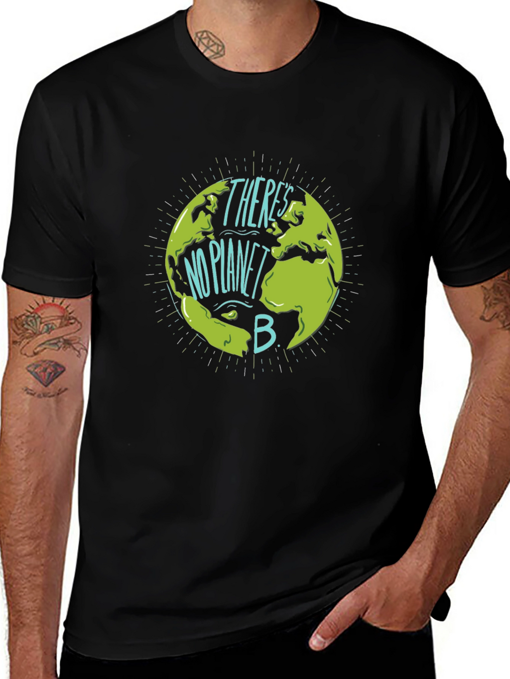No Planet B Graphic Tee - Earth Day T-Shirt