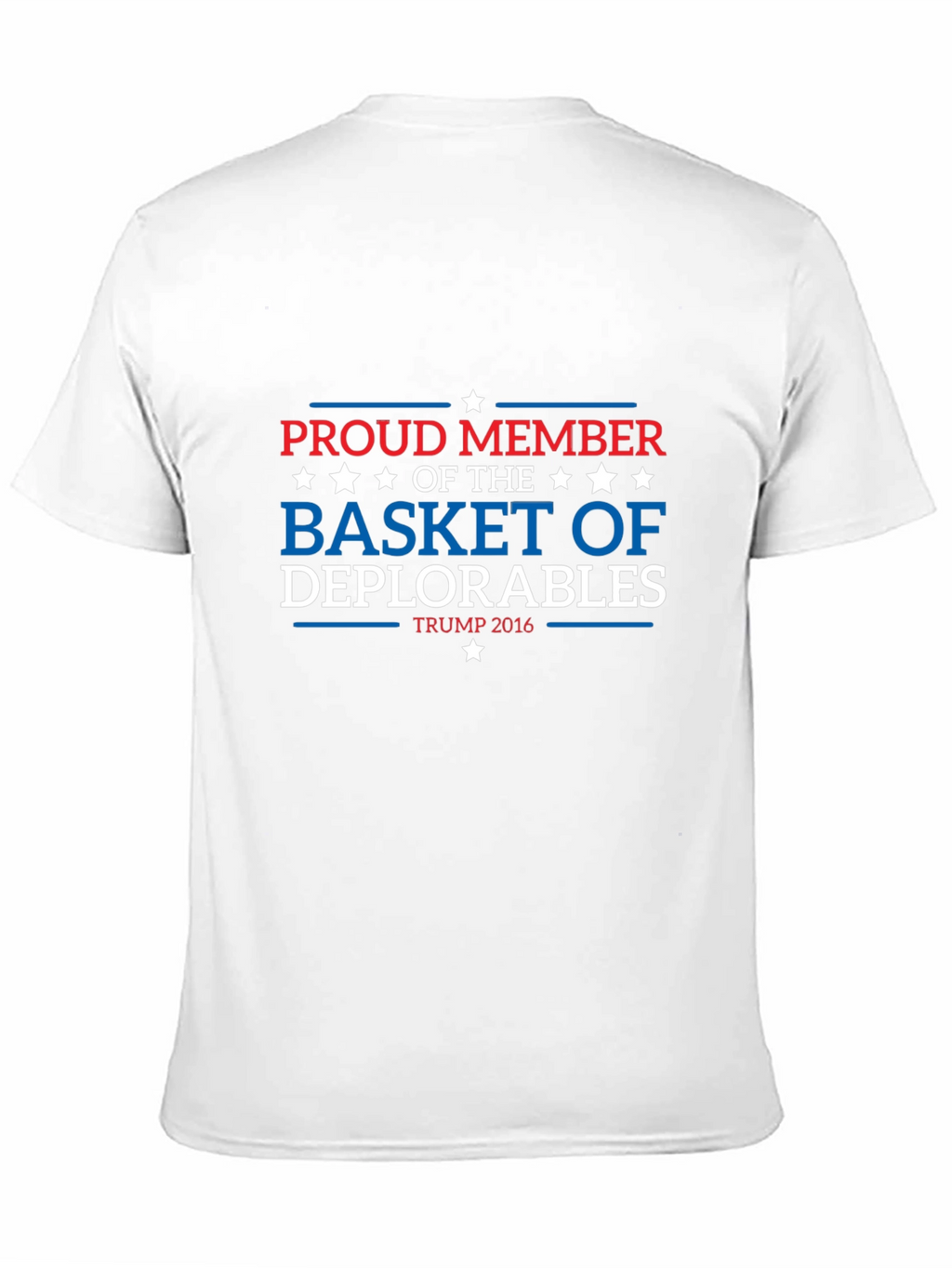 Proud Member Basket of Deplorables Trump 2016 T-Shirt