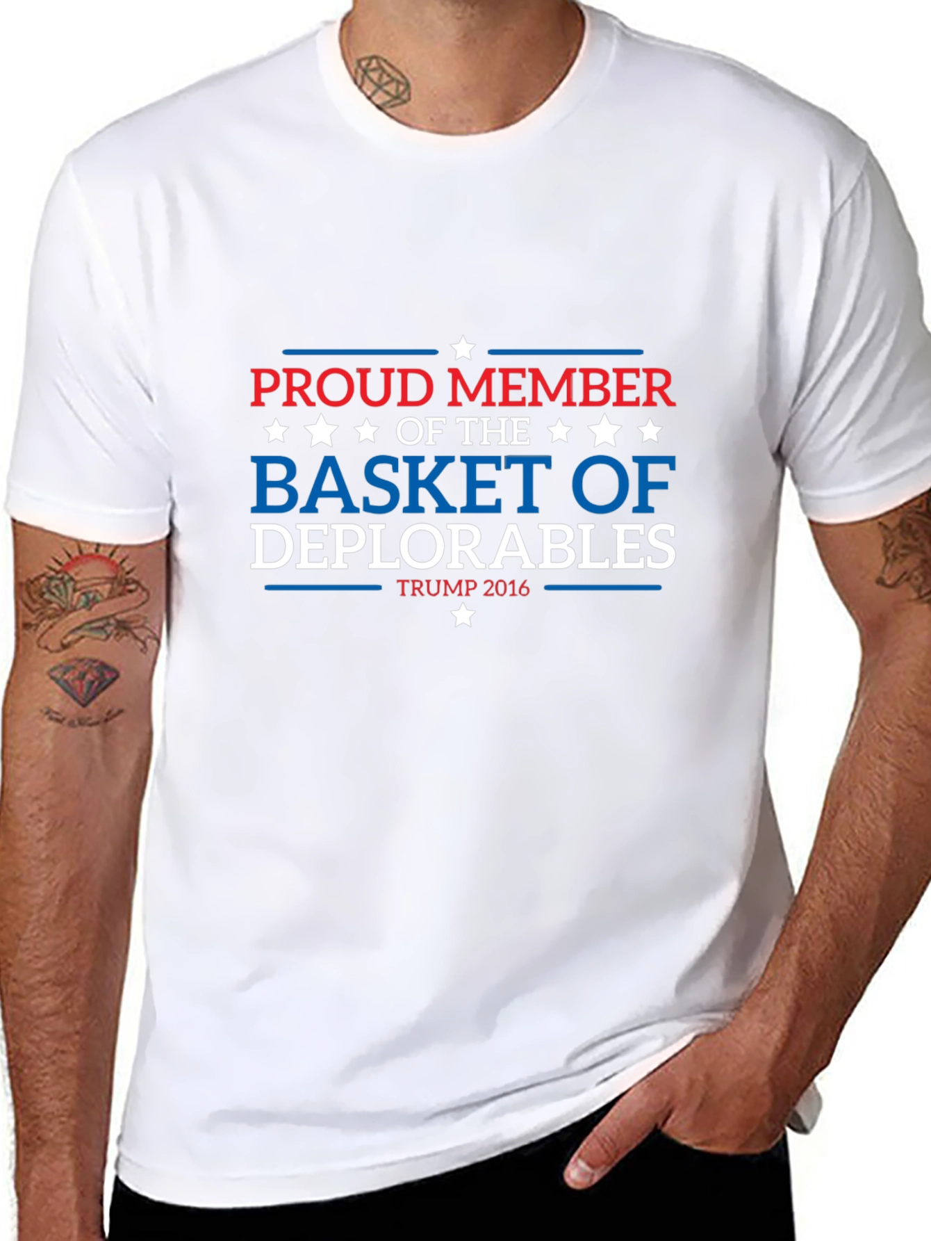 Proud Member Basket of Deplorables Trump 2016 T-Shirt