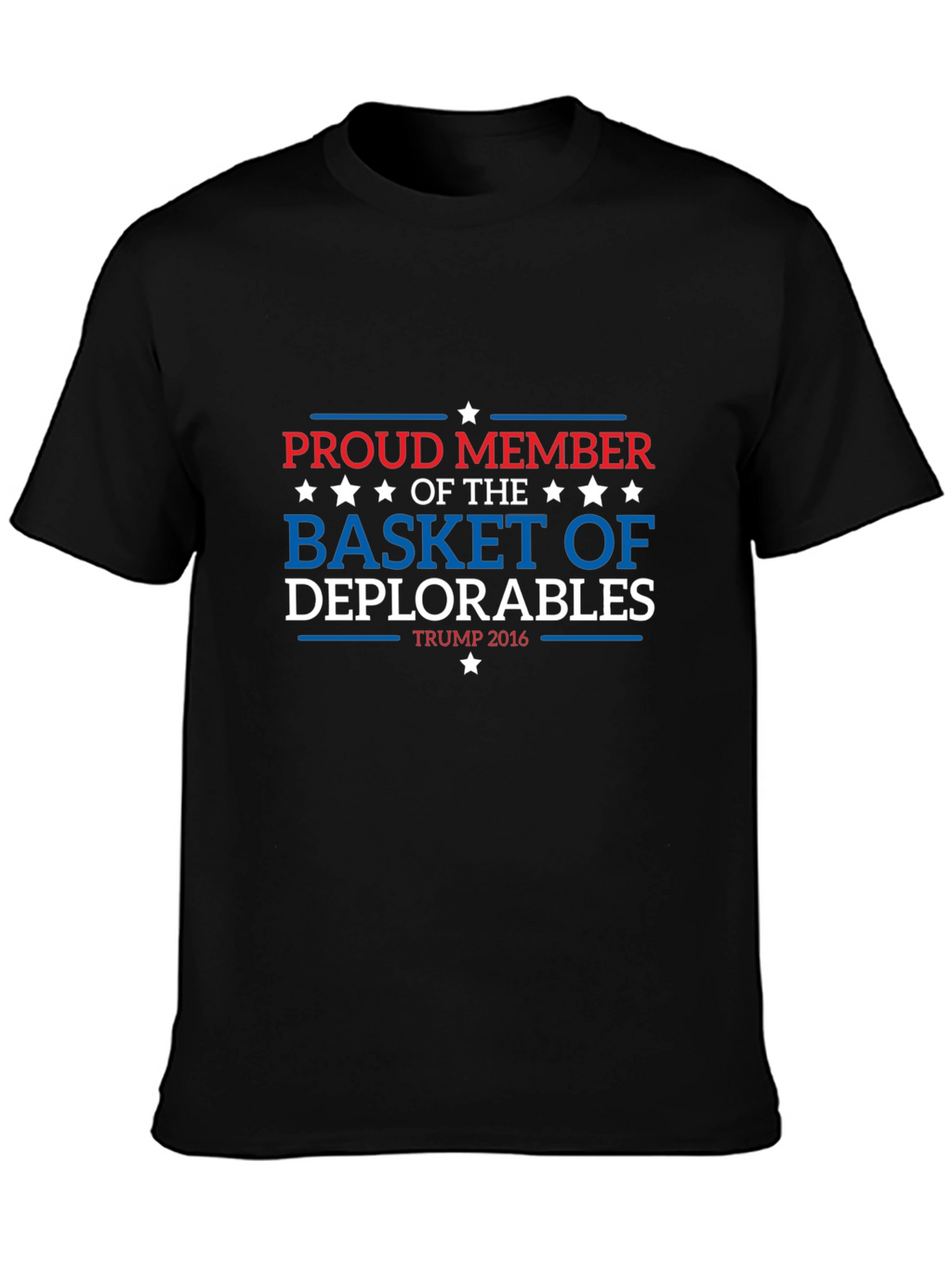 Proud Member Basket of Deplorables Trump 2016 T-Shirt