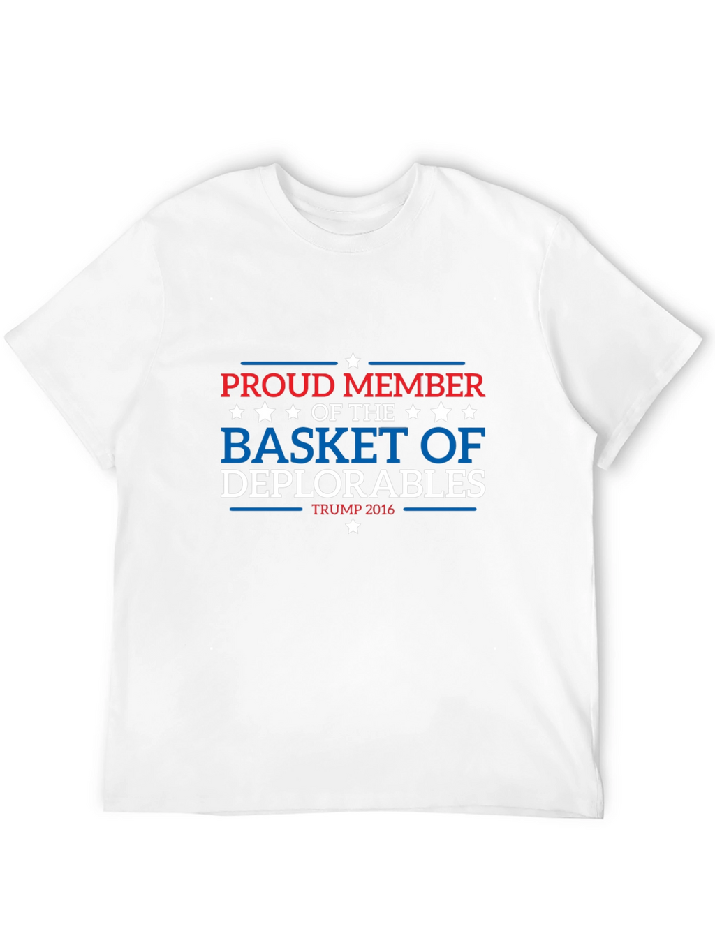 Proud Member Basket of Deplorables Trump 2016 T-Shirt