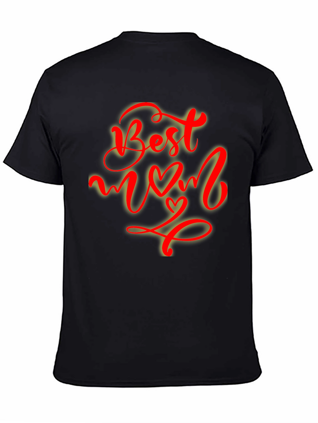 Best Mom Ever T-Shirt - Heart Design