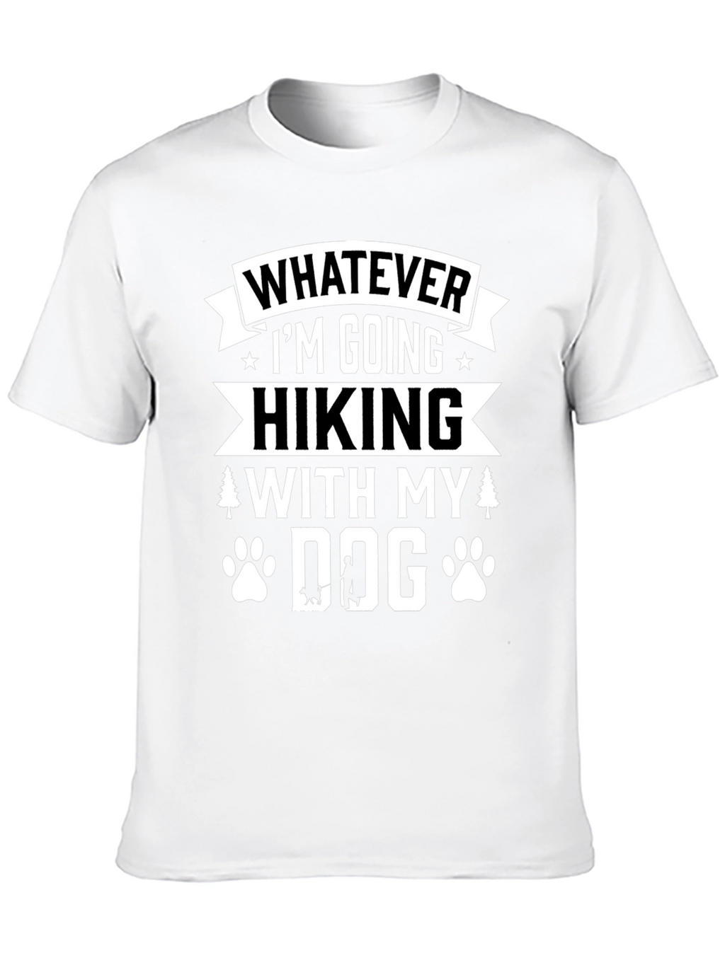 Hiking with My Dog Graphic Tee