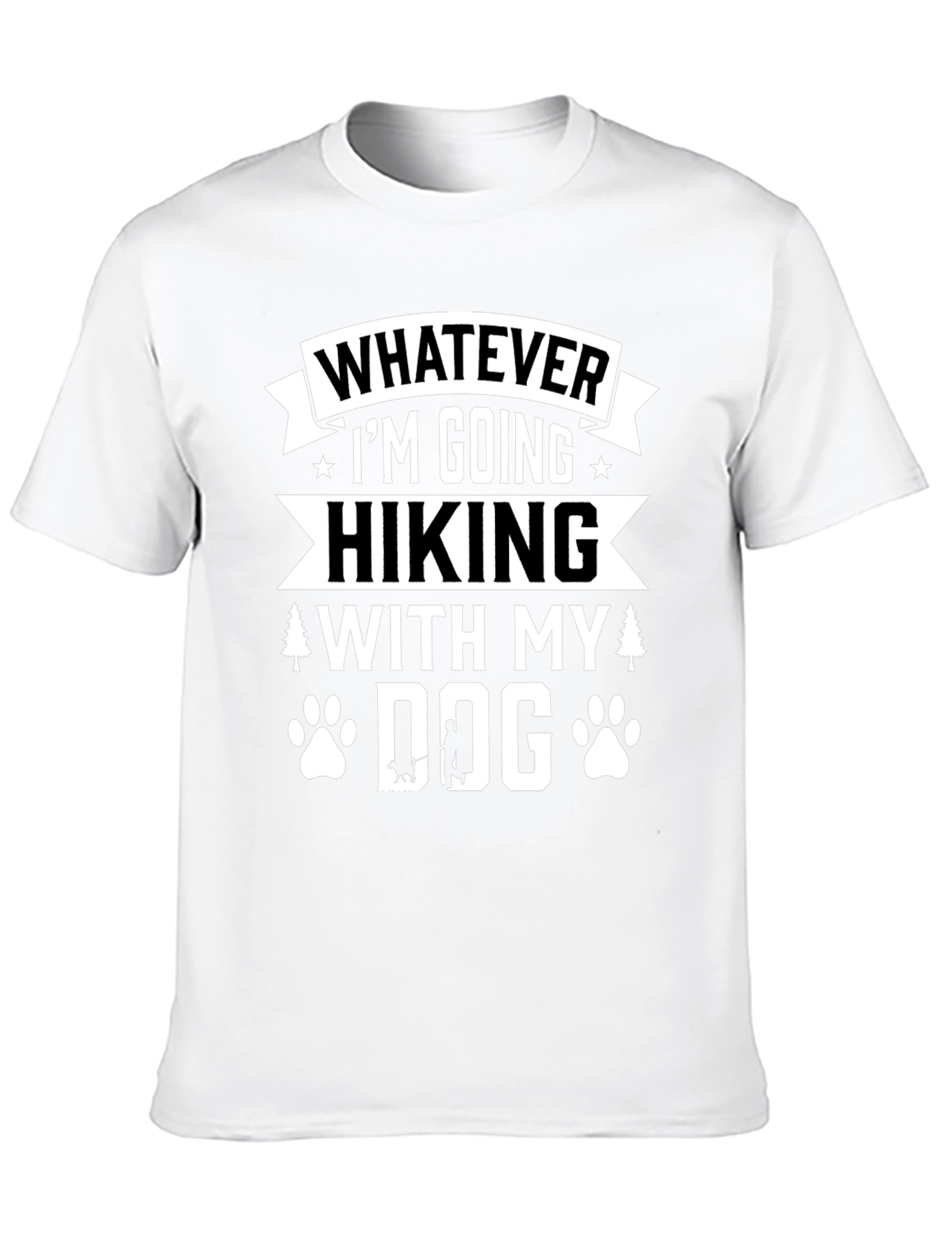Hiking with My Dog Graphic Tee
