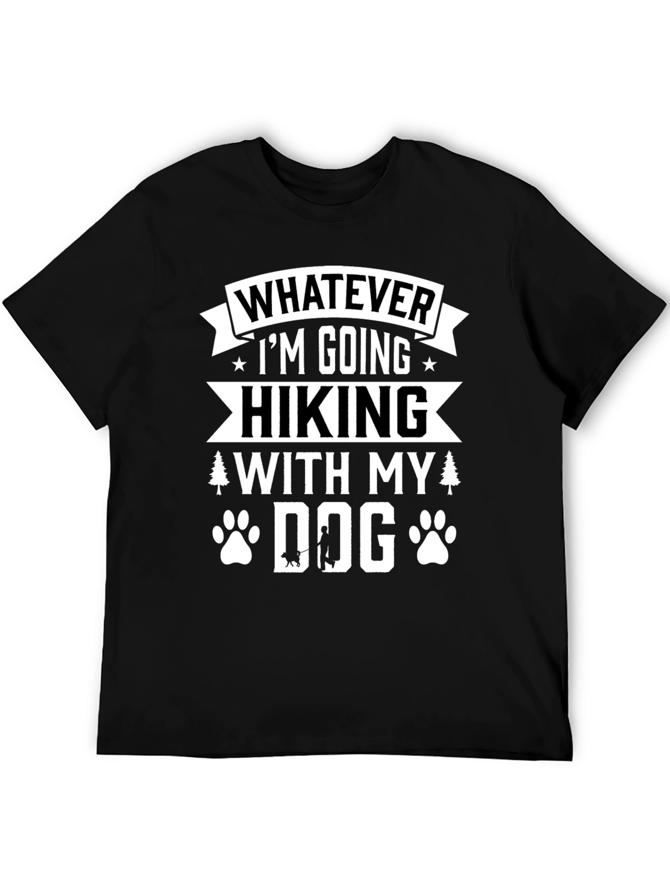 Hiking with My Dog Graphic Tee