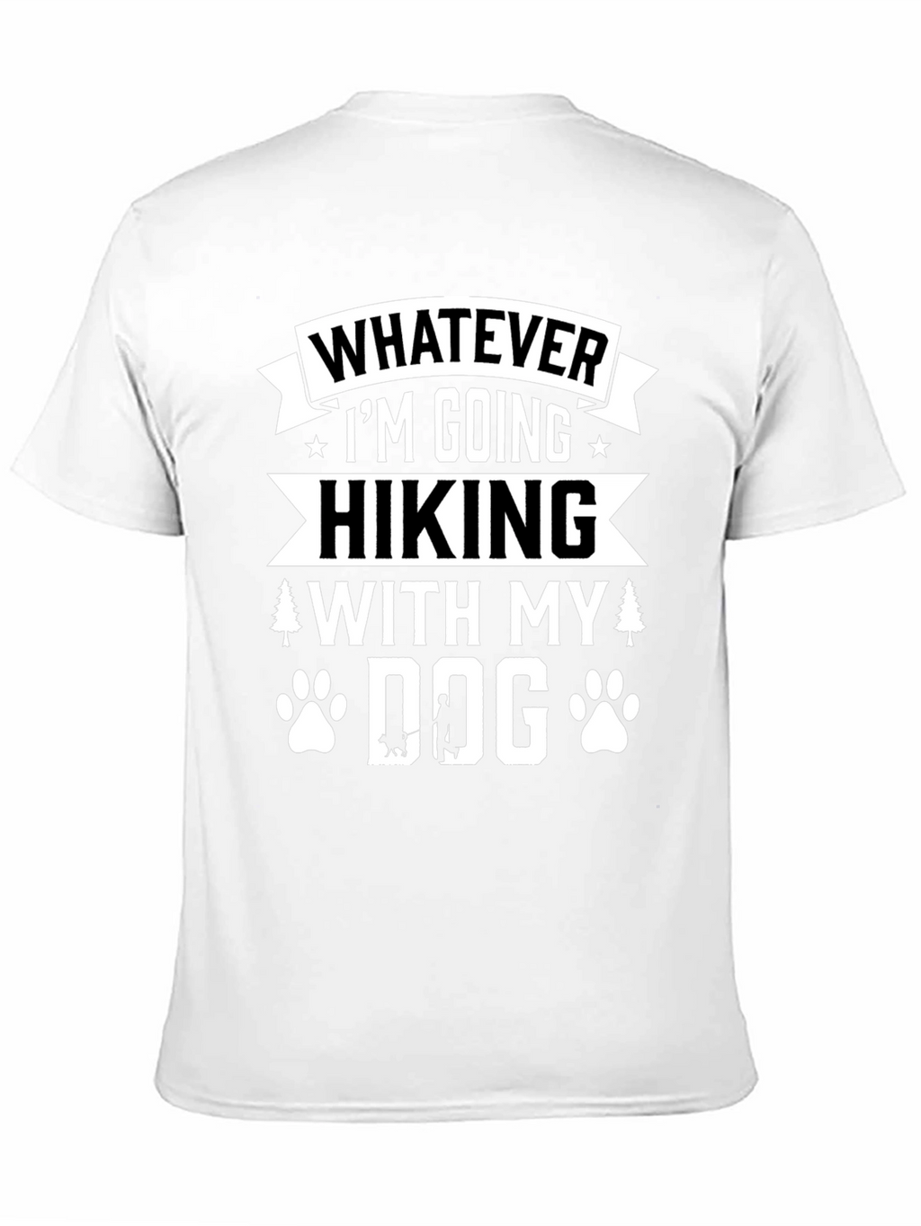Hiking with My Dog Graphic Tee