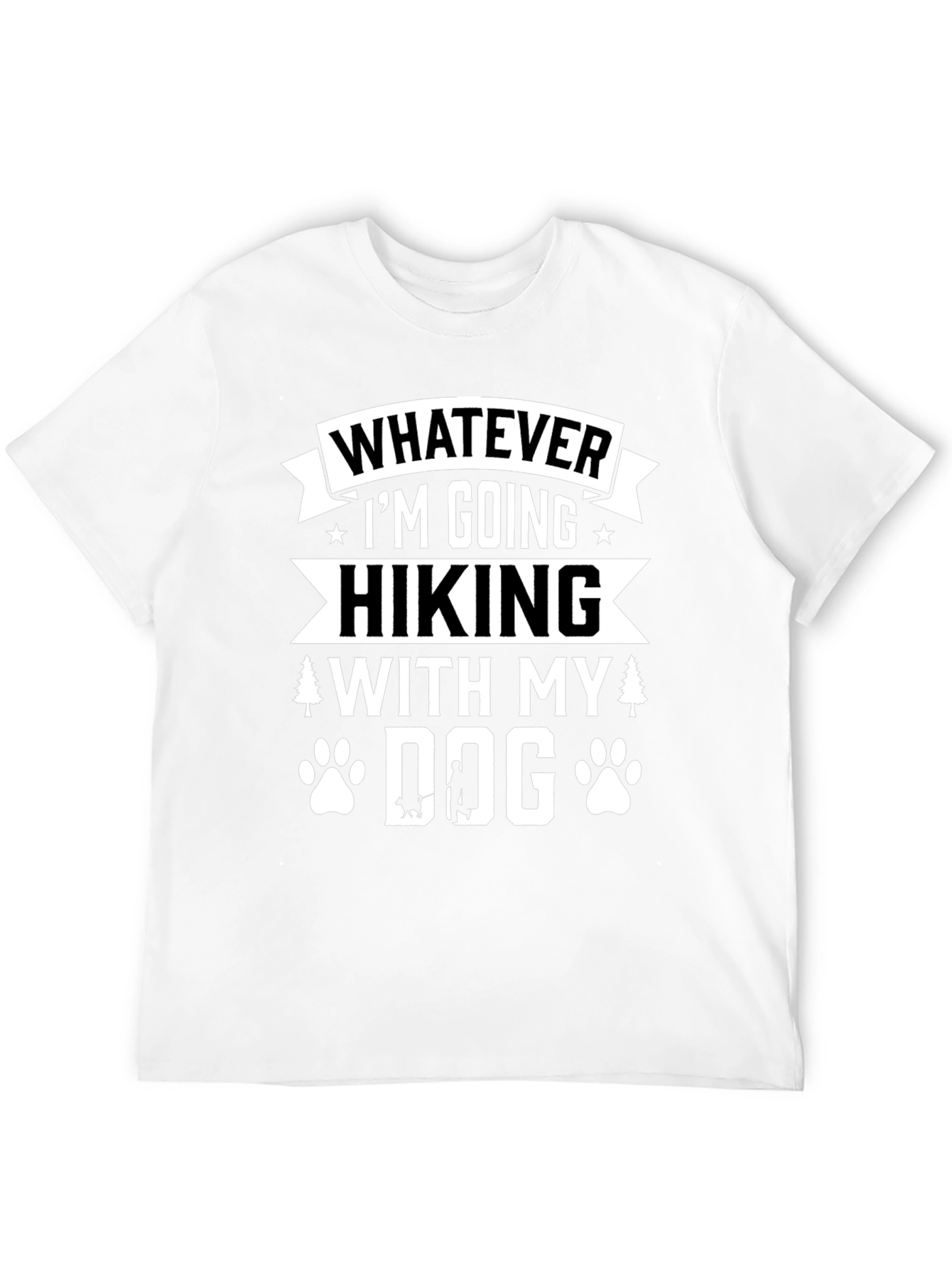 Hiking with My Dog Graphic Tee
