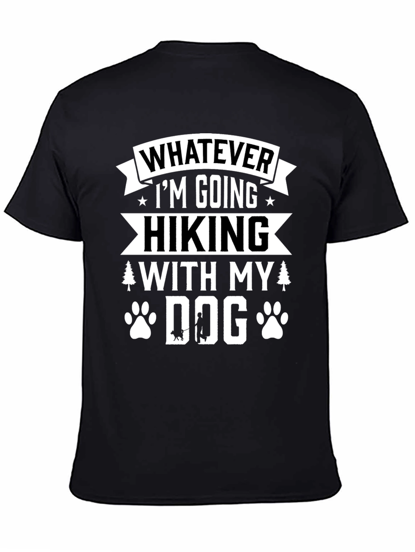 Hiking with My Dog Graphic Tee