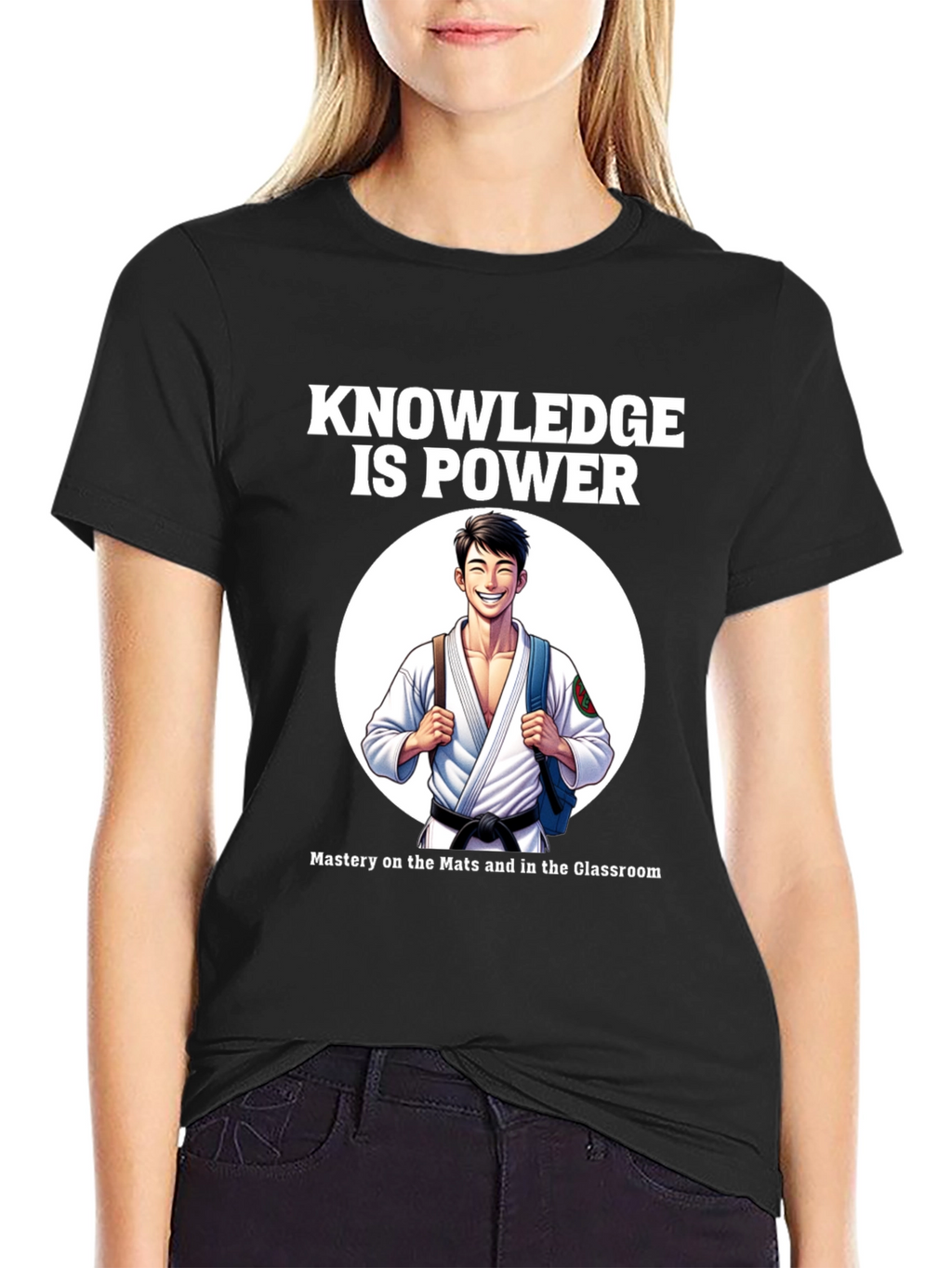 Knowledge is Power Martial Arts T-Shirt