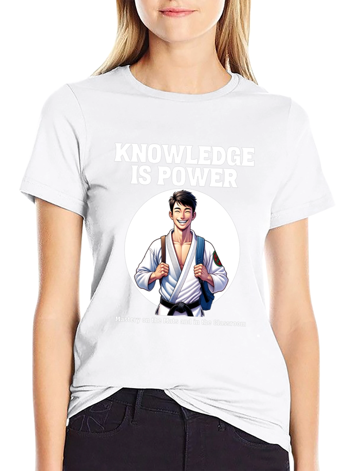Knowledge is Power Martial Arts T-Shirt