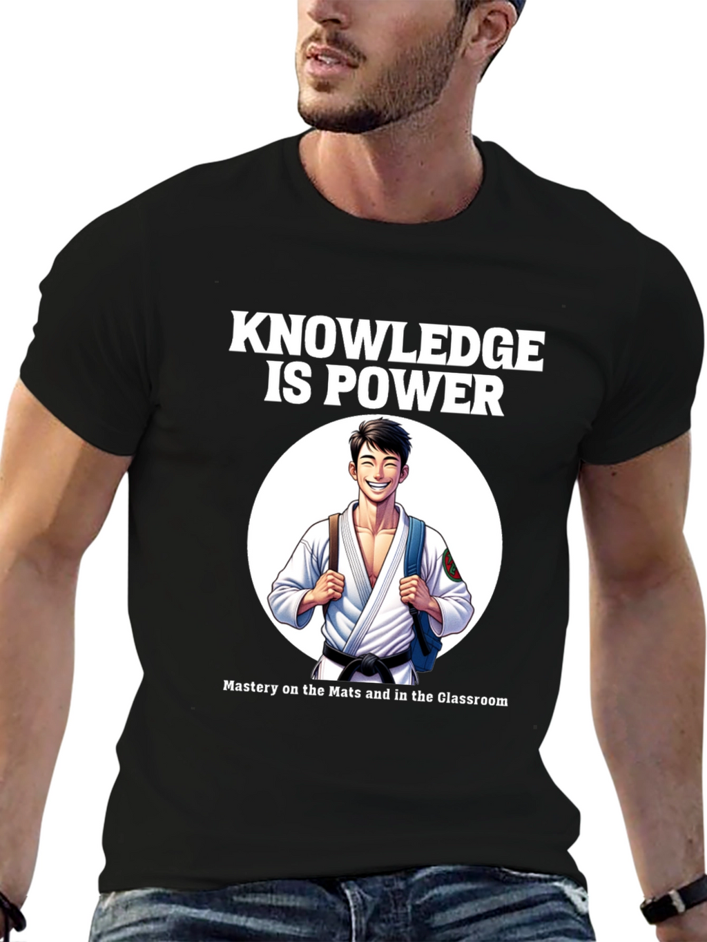 Knowledge is Power Martial Arts T-Shirt