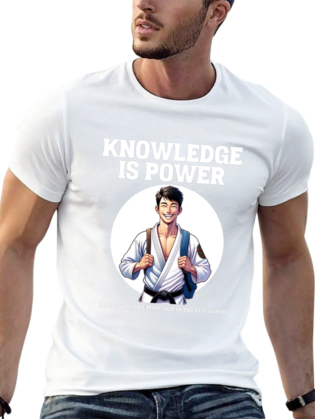 Knowledge is Power Martial Arts T-Shirt