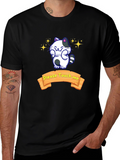 Cute Cat Graphic T-Shirt - Please Touch Me