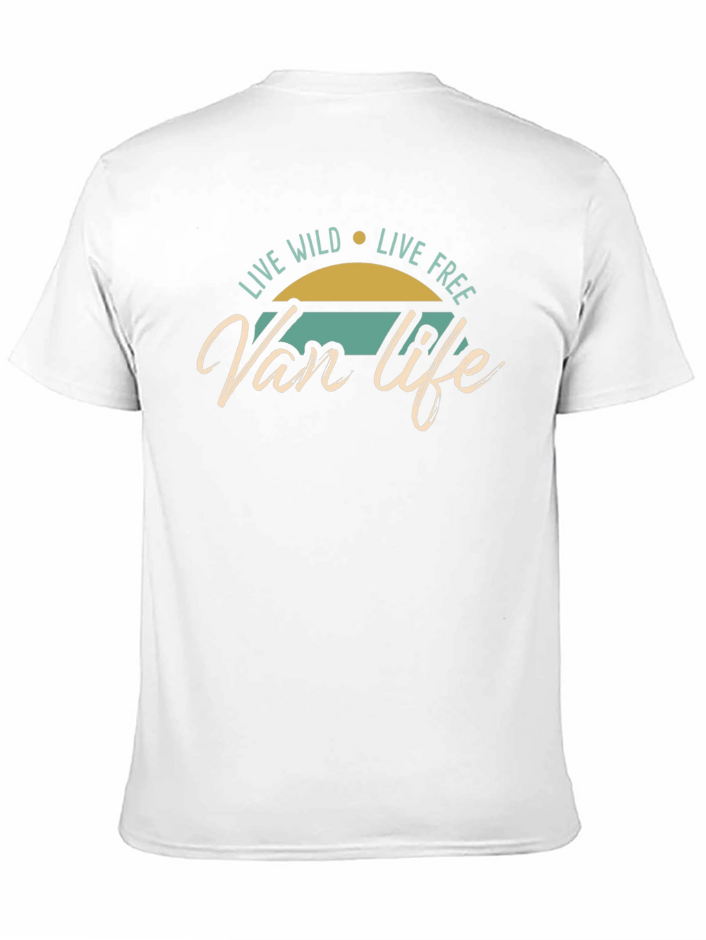 Van Life Graphic Tee - Live Wild Live Free