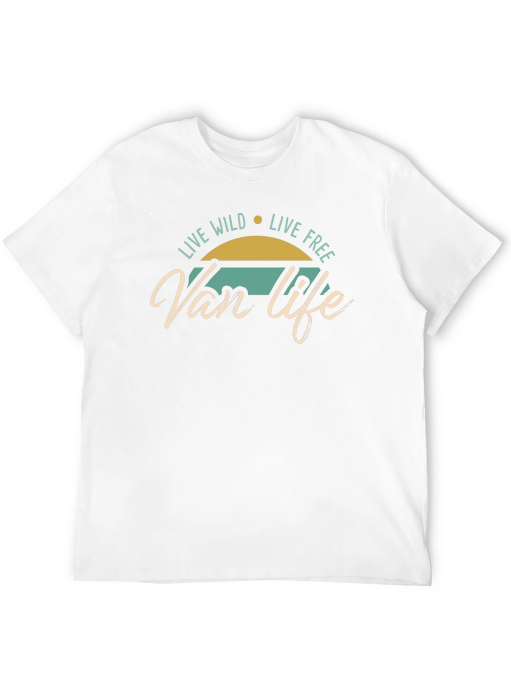 Van Life Graphic Tee - Live Wild Live Free