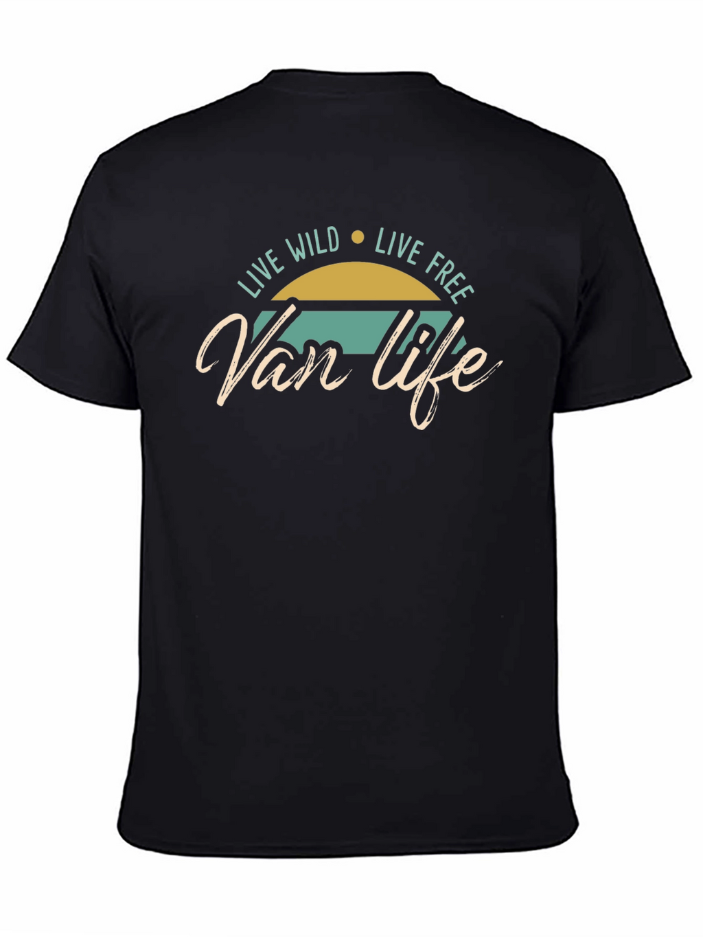 Van Life Graphic Tee - Live Wild Live Free